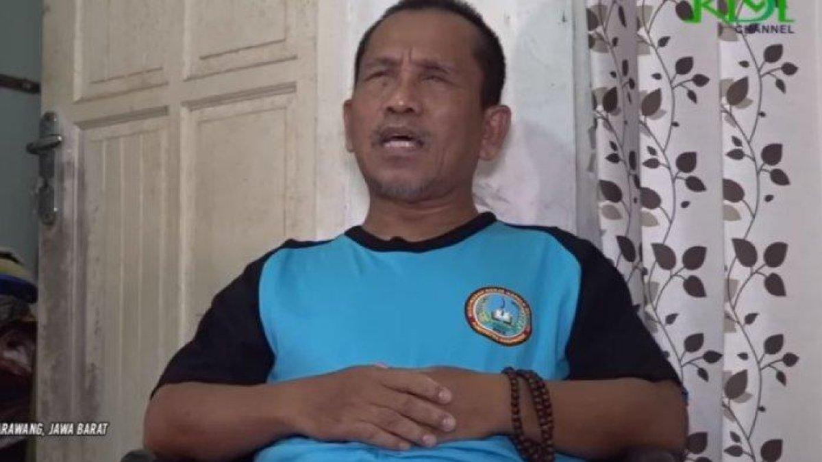 Curhatan seorang guru di Karawang, buta karena disiram air keras sahabatnya