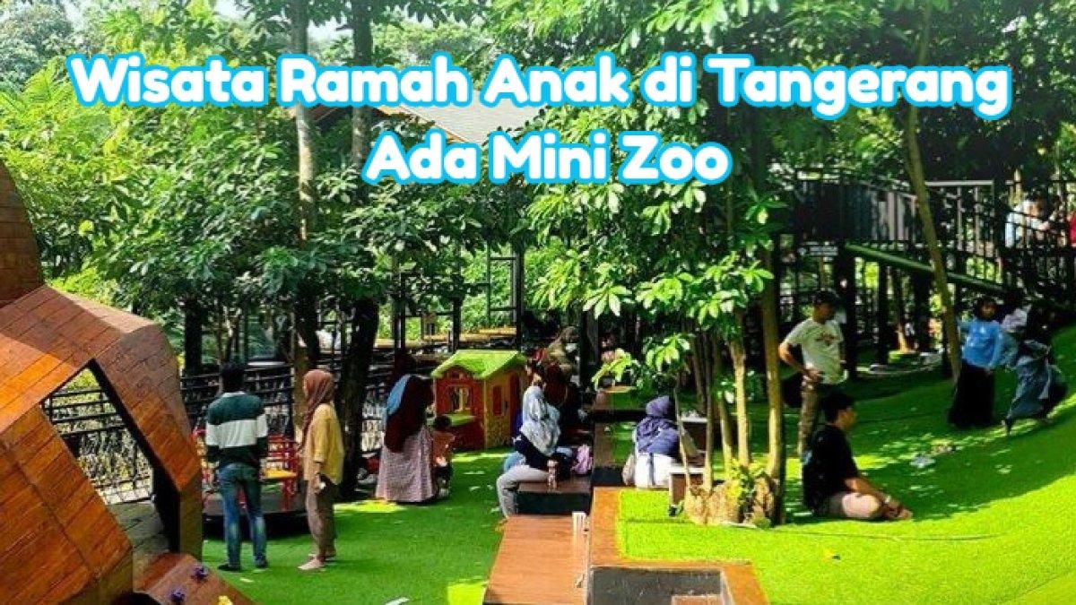 WISATA TANGERANG - Pengunjung tengah menikmati fasilitas di The Nice Garden Serpong, Tangerang, Banten, Jumat (21/3/2025). The Nice Garden Serpong bisa menjadi tempat wisata pilihan dengan tarif terjangkau.