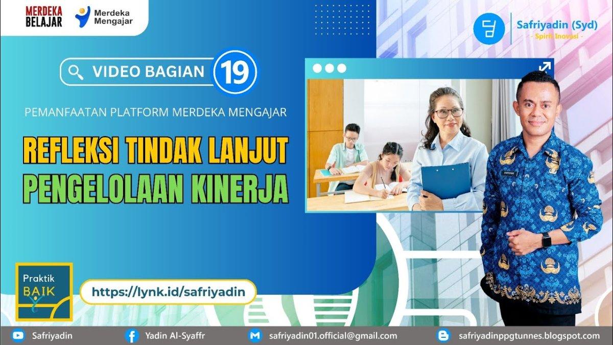 4 contoh jawaban pertanyaan dalam Dokumen Refleksi Tindak Lanjut Observasi Kinerja Guru pada Platform Merdeka Mengajar