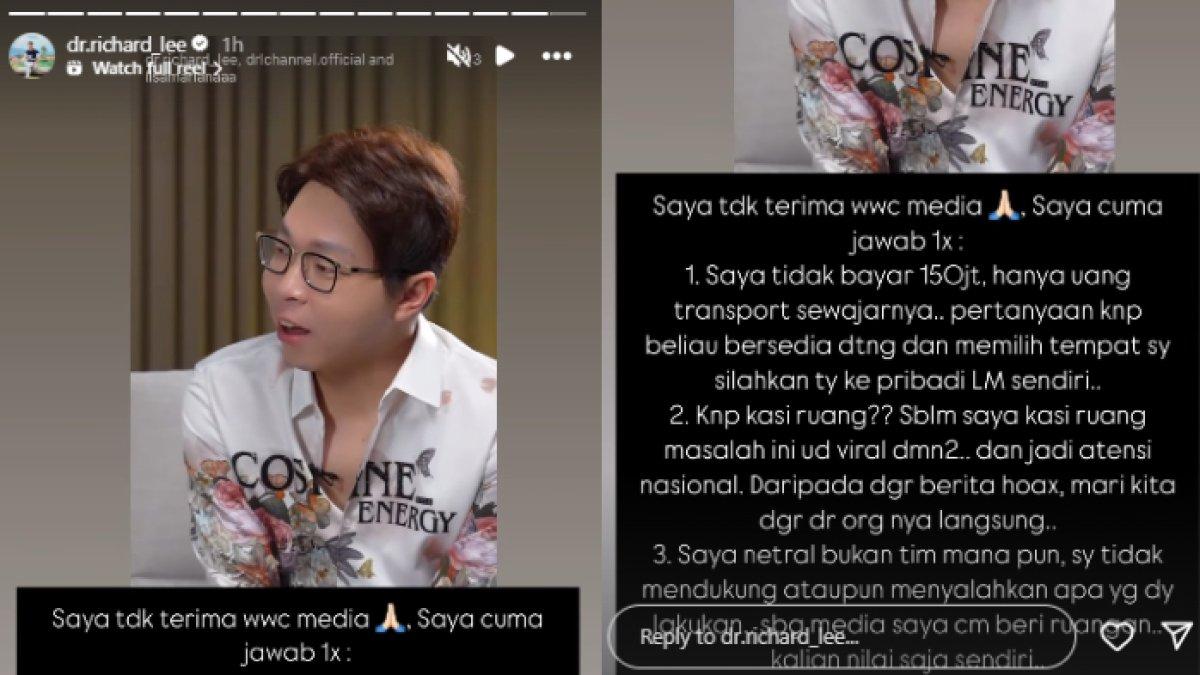 BAYARAN LISA PODCAST - Potret Lisa Mariana dan dr Richard Lee diambil dari YouTube pada Jumat (25/4/2025). dr Richard Lee bocorkan bayaran mengundang Lisa Mariana di podcastnya.