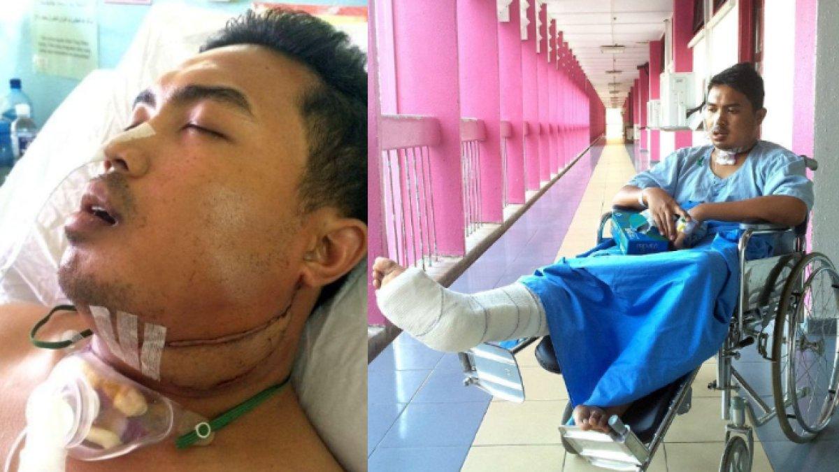 Intip perjuangan TikToker ini dalam menghadapi tumor ganasnya hingga sakaratul maut, sang istri tetap setia menemani meski telah bangkrut.