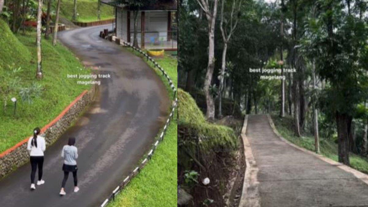 JOGGING TRACK MAGELANG - Inilah rekomendasi jogging track di Taman Kyai Langggeng Ecopark Magelang.