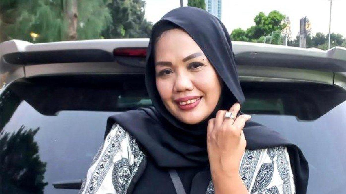 Elly Sugigi ketika ditemui di kawasan Senayan, Jakarta Pusat.