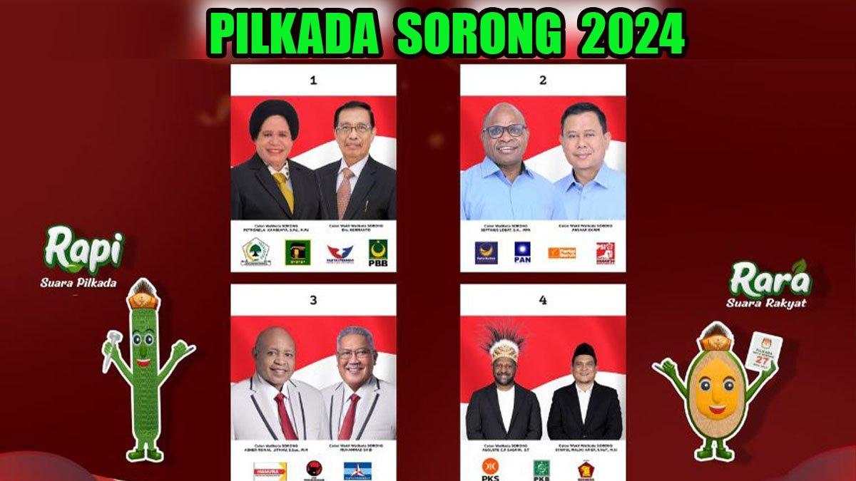 Adu strategi dari empat pasangan calon wali kota dan wakilnya di Pilkada Kota Sorong 2024, ada solusi untuk masalah banjir.