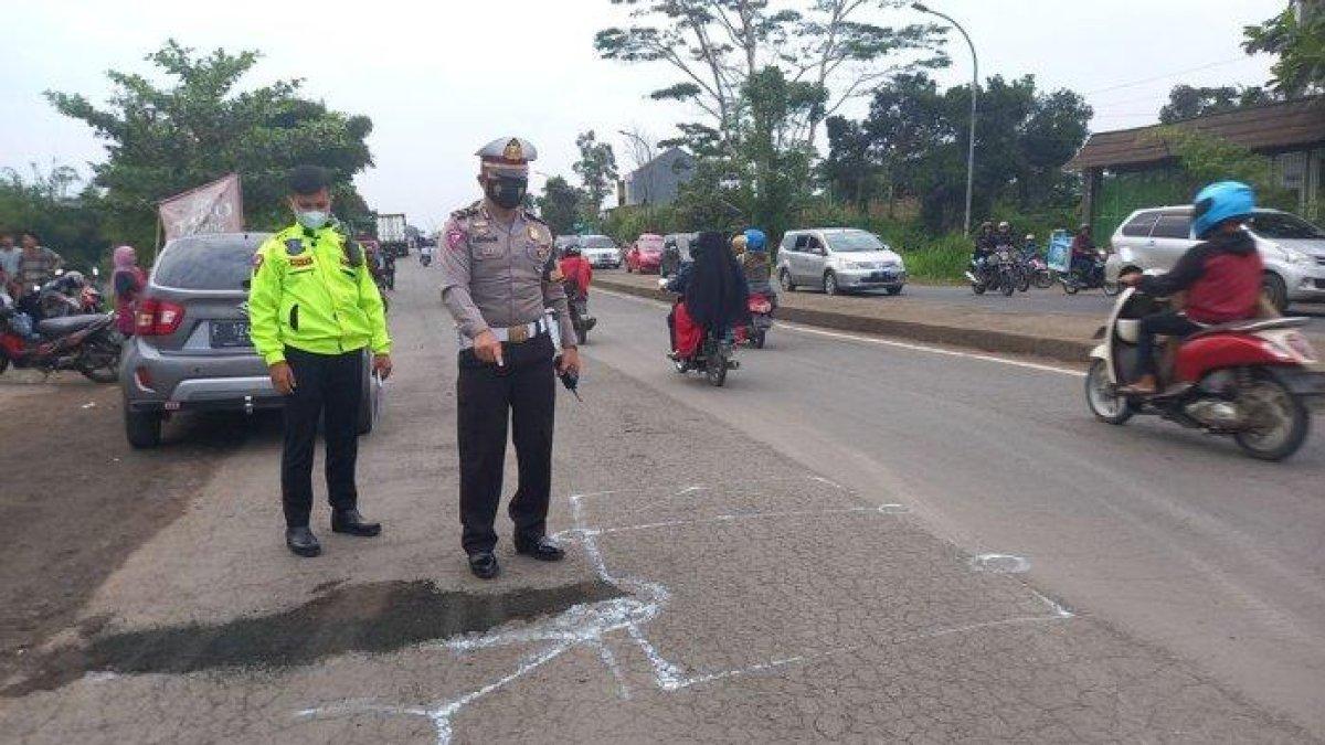 Foto ilustrasi lokasi kecelakaan.