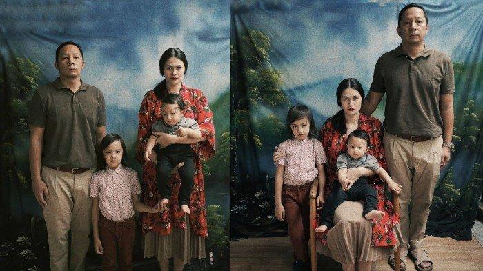 Foto keluarga Ringgo Agus dan Sabai Morscheck
