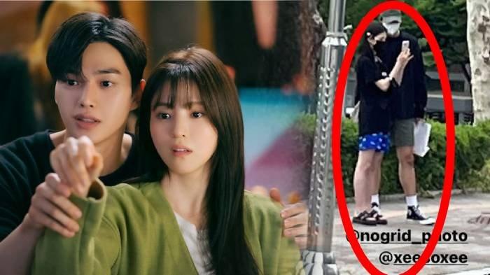 Foto yang diduga Han So Hee dan Song Kang
