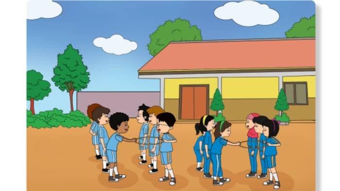 Gambar senam di sekolah