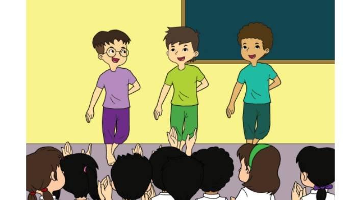 Ilustrasi tarian