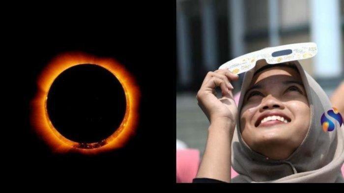 Menyaksikan gerhana matahari cincin