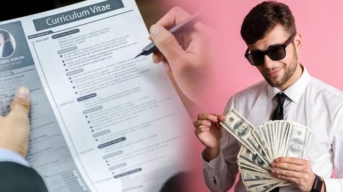 Ilustrasi pria tajir