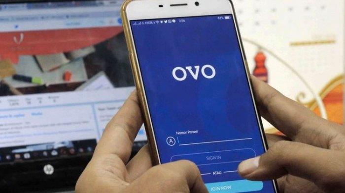 ilustrasi aplikasi OVO.