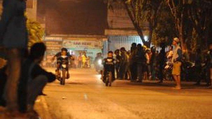 Ilustrasi balap liar