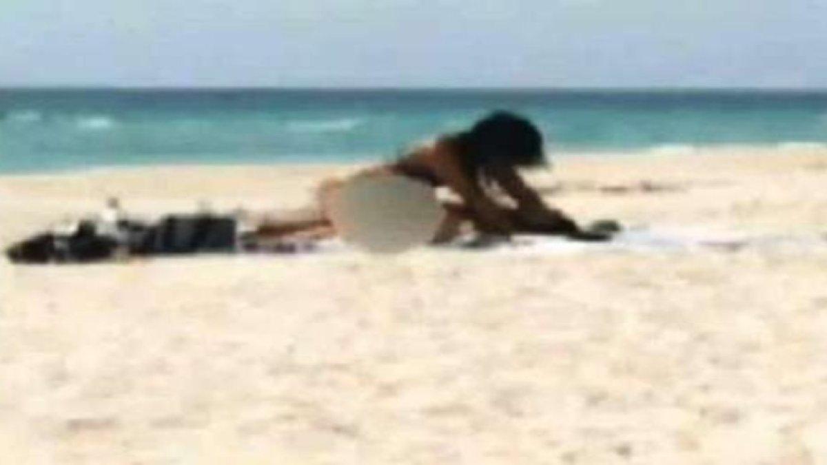 ILUSTRASI bersetubuh di tepi pantai