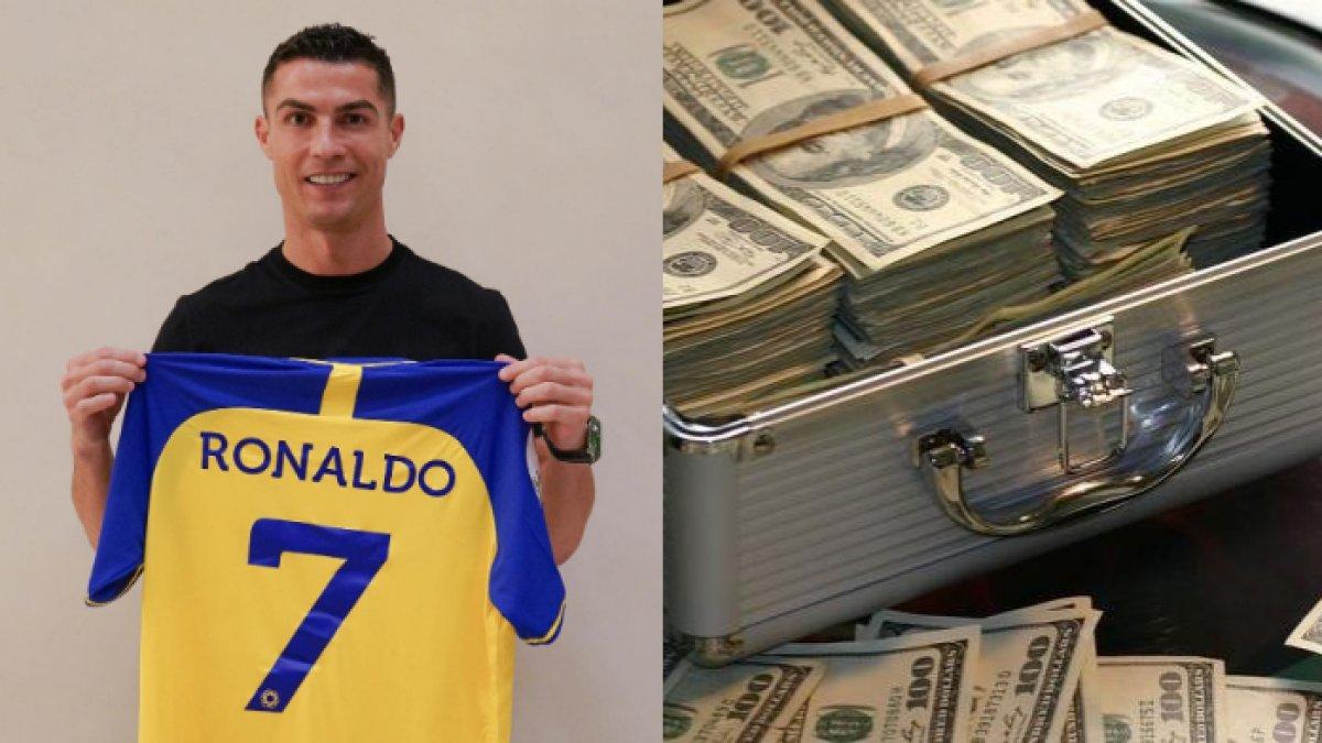 Cristiano Ronaldo jadi pesepakbola dengan bayaran termahal, Rp 3,3 triliun selama setahun.