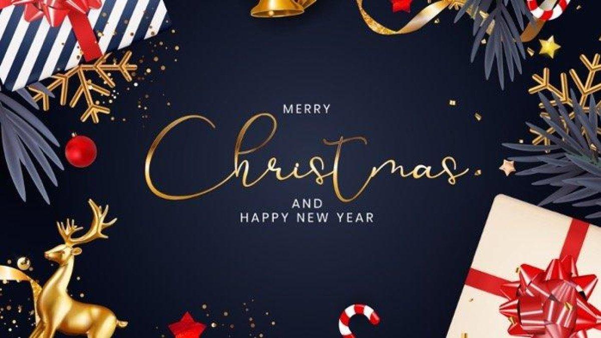 Ilustrasi gambar ucapan selamat Natal 2022.