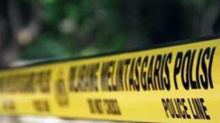 Ilustrasi garis polisi
