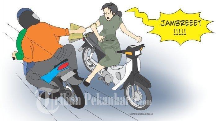 Ilustrasi jambret