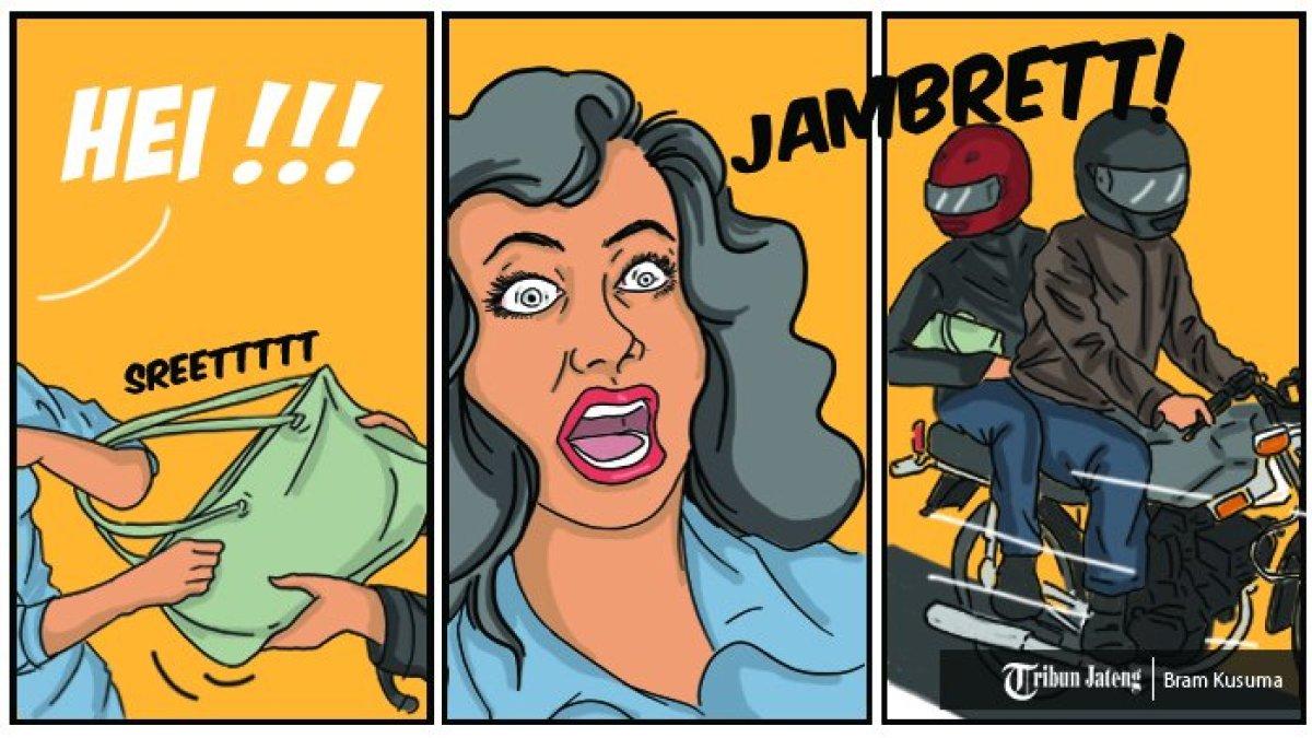 ilustrasi jambret