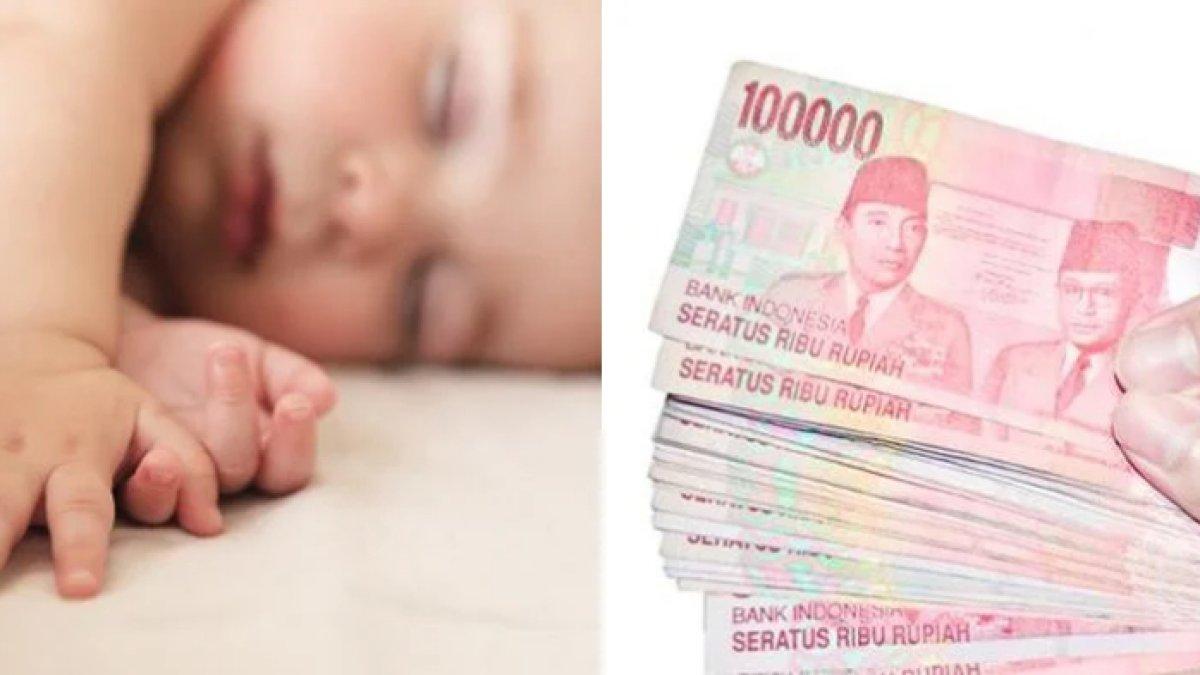 Ilustrasi jual beli bayi.
