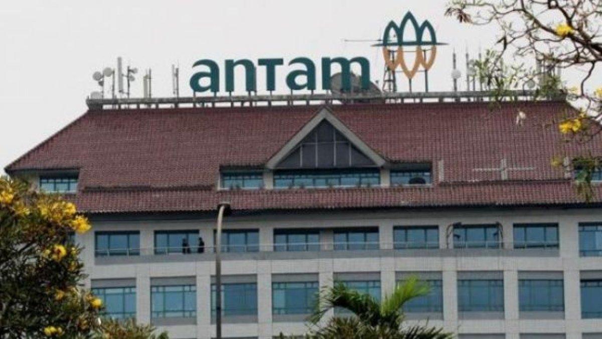 Ilustrasi kantor Antam.