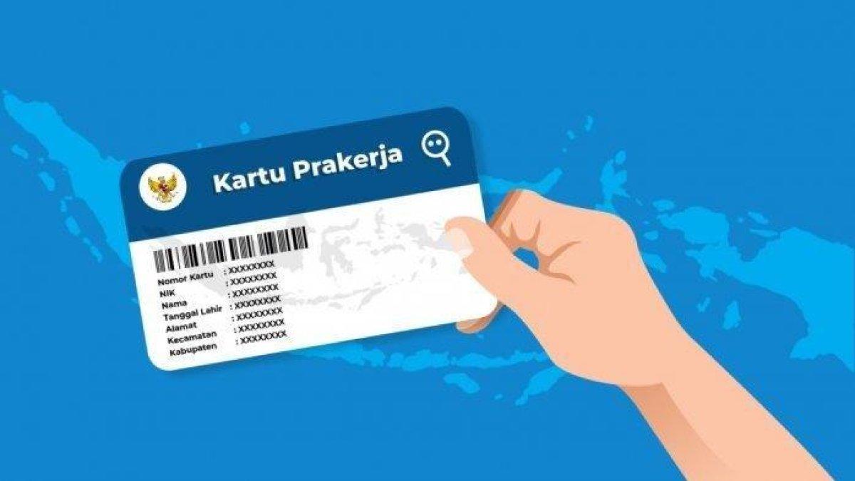 Ilustrasi Kartu Prakerja 2023.