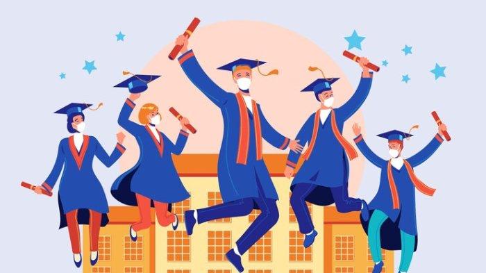 Ilustrasi mahasiswa.