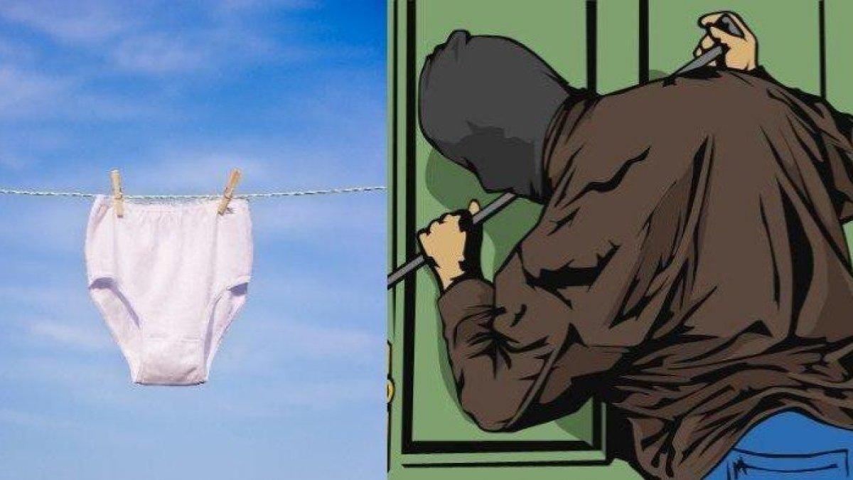 ILUSTRASI maling celana dalam