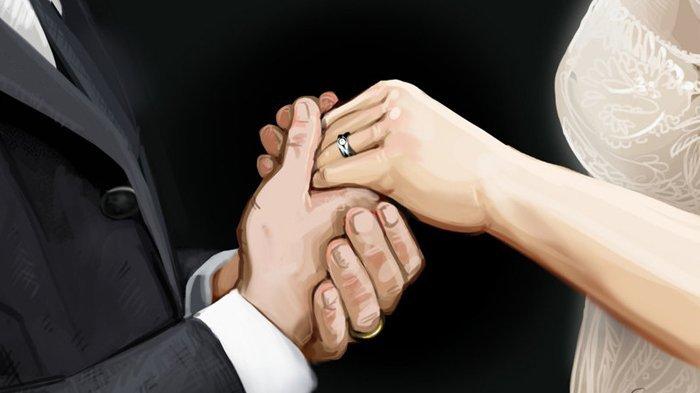 Ilustrasi menikah