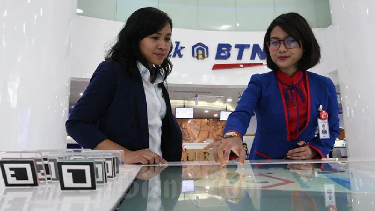 Ilustrasi pegawai Bank BTN.