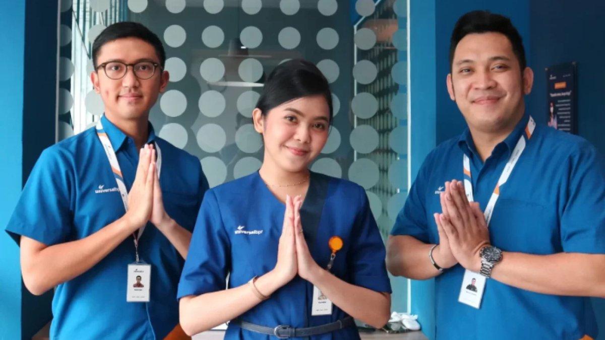 Ilustrasi pegawai Bank Universal BPR.
