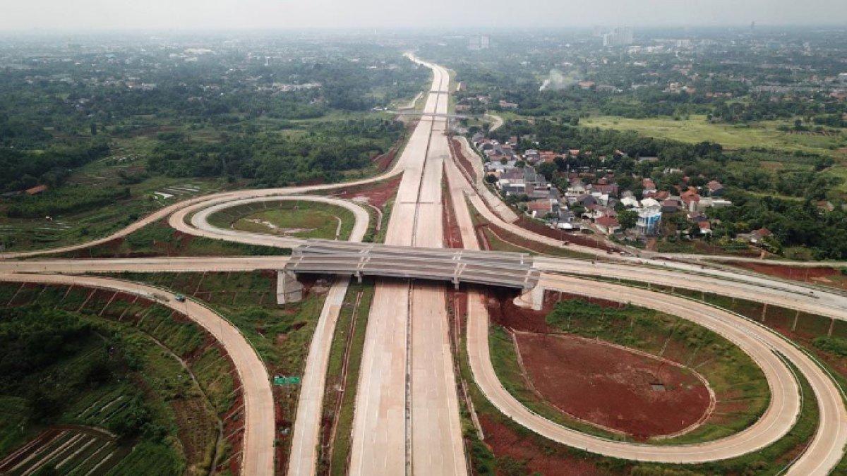ILUSTRASI jalan tol