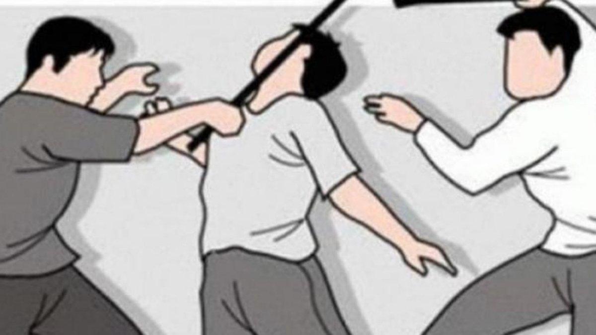 ILUSTRASI pengeroyokan pemuda.