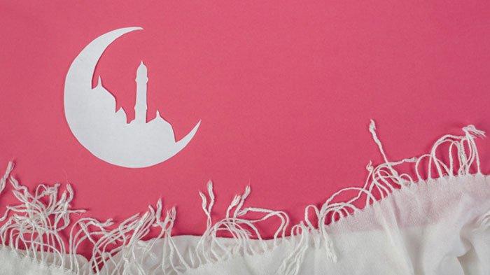 Ilustrasi bulan Ramadan