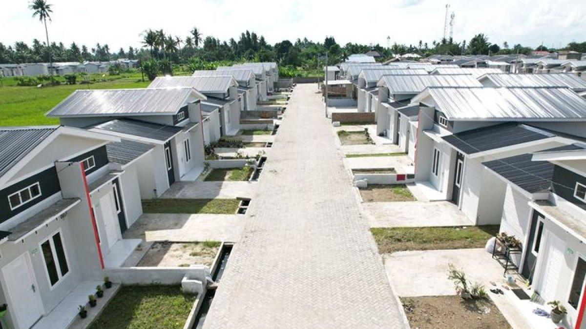 Ilustrasi rumah subsidi.