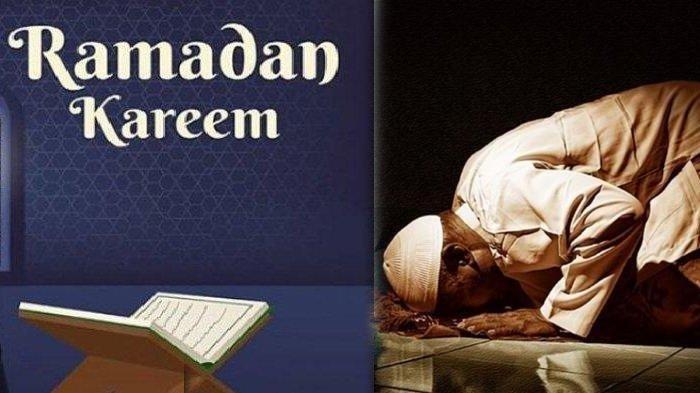 NIAT SHALAT TARAWIH - Ilustrasi sholat tarawih di momen Ramadhan.