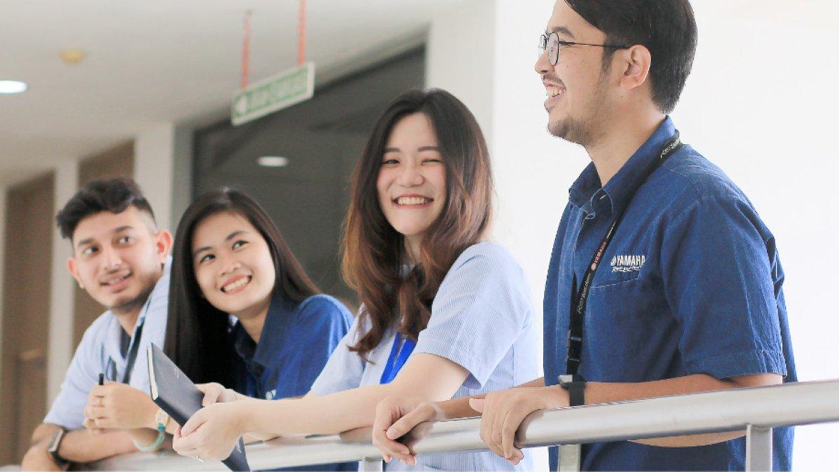 Ilustrasi staff Yamaha Indonesia.