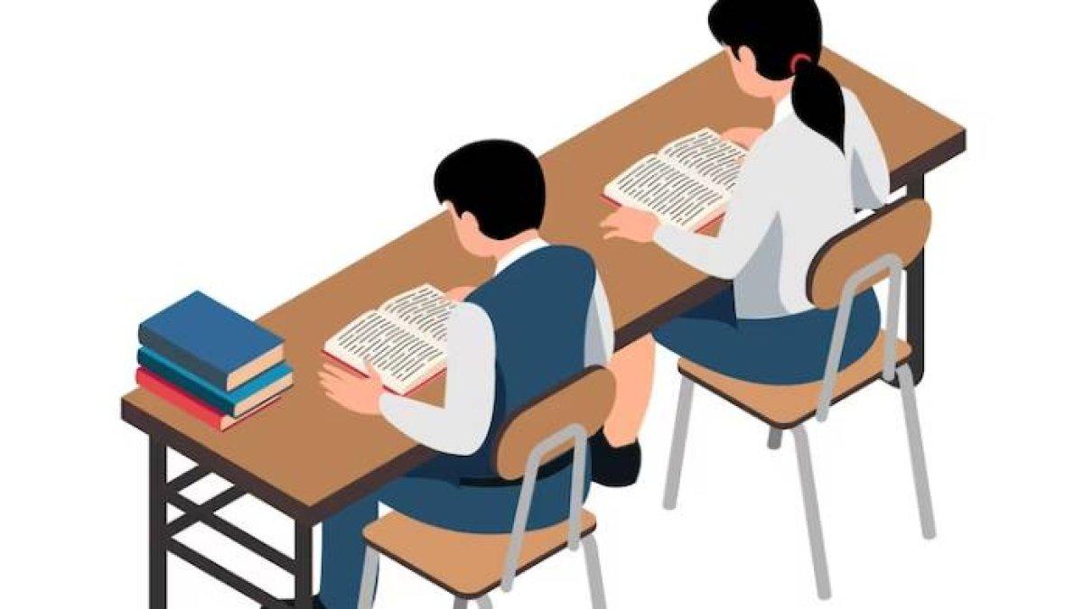 Ilustrasi teks masuk SMA 1