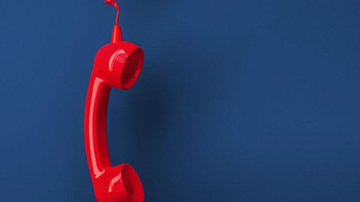 Ilustrasi telepon.