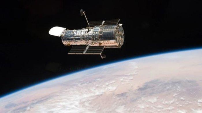Ilustrasi Teleskop Hubble.