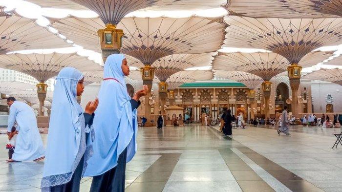Ilustrasi umrah.