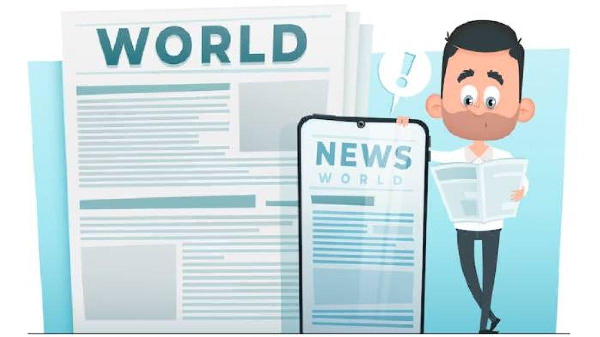 Ilustrasi unsur-unsur berita