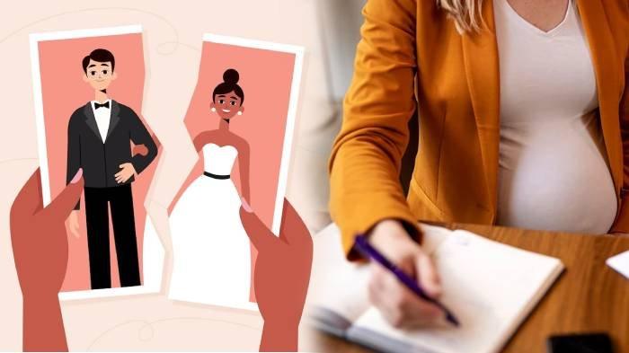 Ilustrasi wanita hamil ditinggal suami yang lebih pilih janda