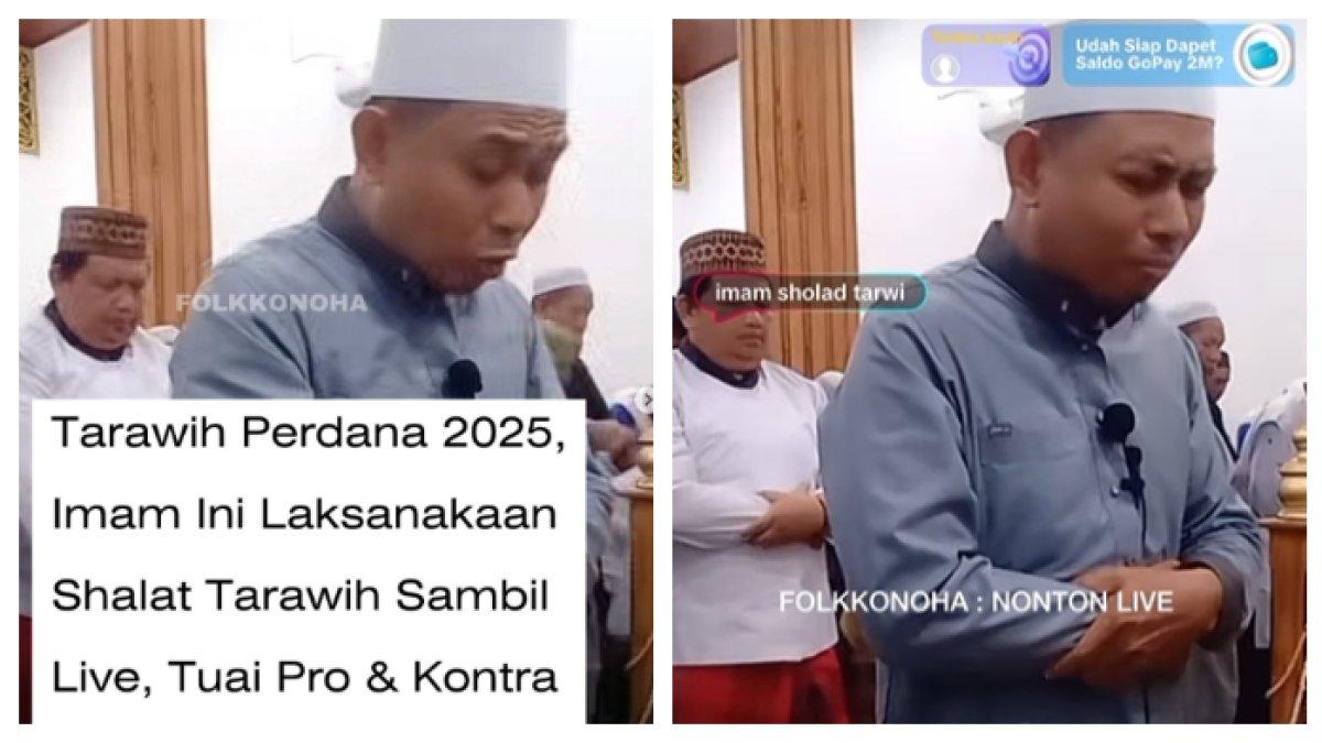 IMAM LIVE SAAT SALAT - Viral video imam live TikTok saat salat dan banjir saweran. MUI tanggapi perihal ini di tenga-tengah masyarakat yang kontroversial.