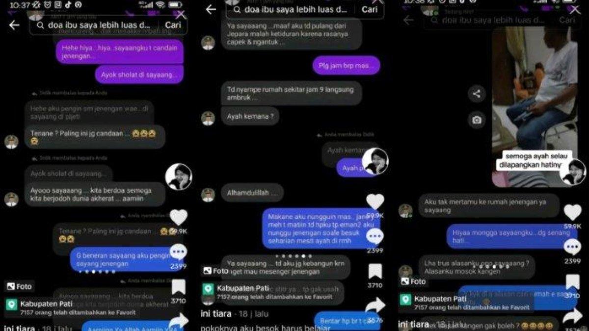 Isi chat perselingkuhan seorang camat dan bawahannya, dibongkar sang anak, nekat lapor ke Bupati
