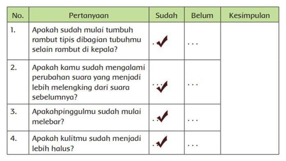 Kolom jawaban halaman 65