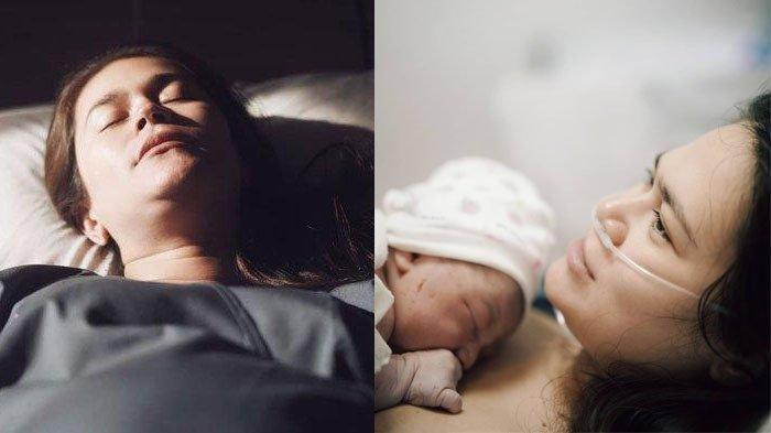 Istri Ringgo Agus, Sabai Morscheck saat melahirkan buah hati kedua mereka