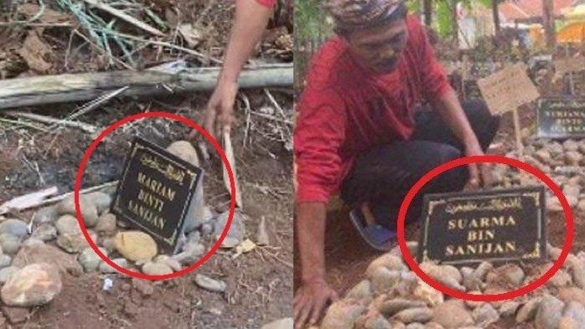 Makam satu keluarga di Leuwisadeng, Kabupaten Bogor yang jasadnya masih utuh rupanya punya amalan mulia semasa hidupnya.