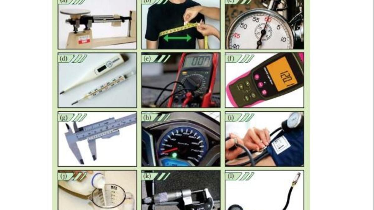 Kunci jawaban IPA kelas 10 halaman 4 Kurikulum Merdeka tentang nama alat ukur dan penggunaannya.