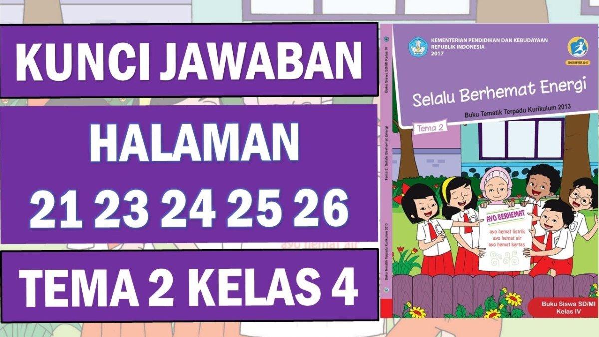 Memahami Lingkungan Sekitar: Soal dan Jawaban Tema 2 Kelas 4